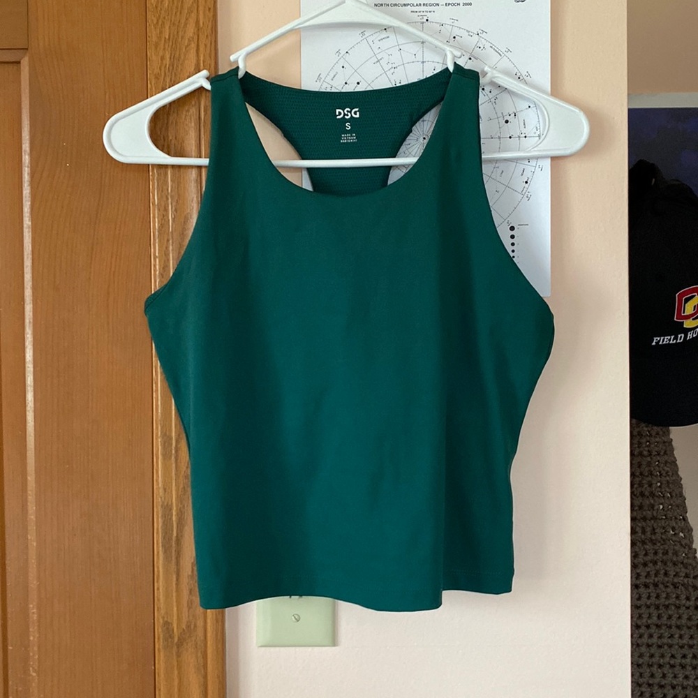 cropped DSG athletic top